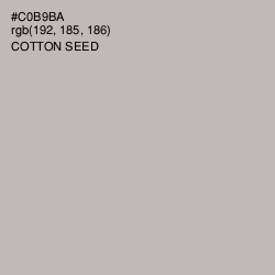#C0B9BA - Cotton Seed Color Image